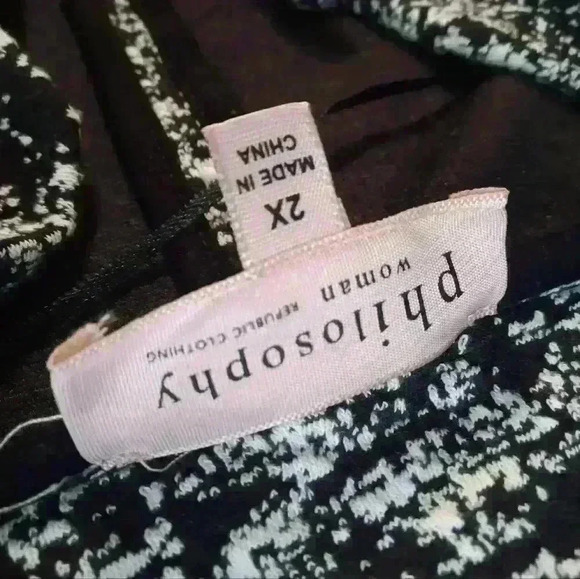 Philosophy Women Republic Clothing Blazer Jacket Size 2X - Picture 14 of 14